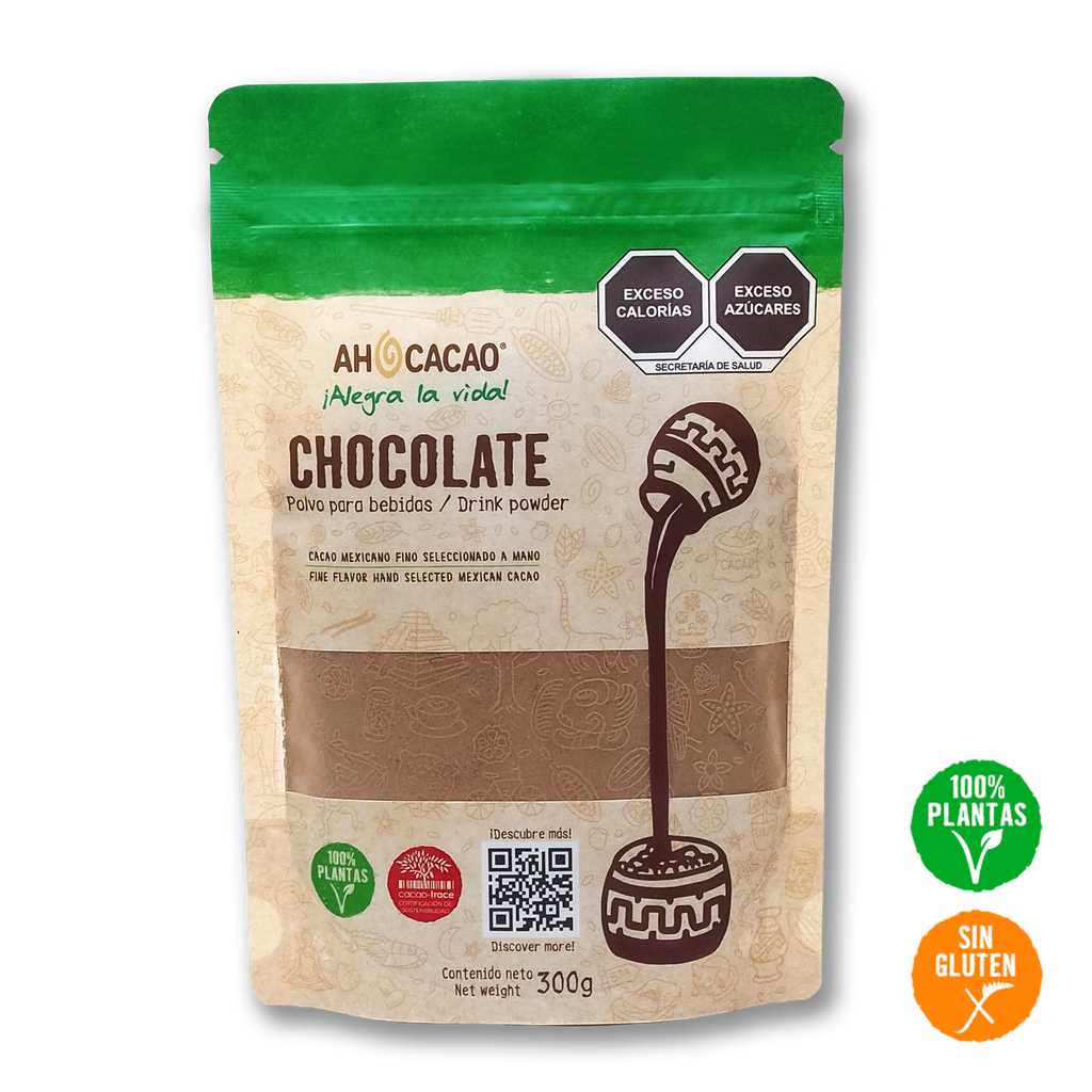 Chocolate - Polvo para bebidas, bolsa 300g