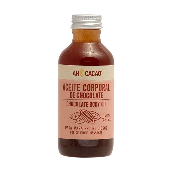 Aceite corporal de chocolate, botella 120ml